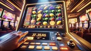 gkk7777 APP မှ Slots ဂိမ်းကစားကာ Free Spins ရနေသောပုံ